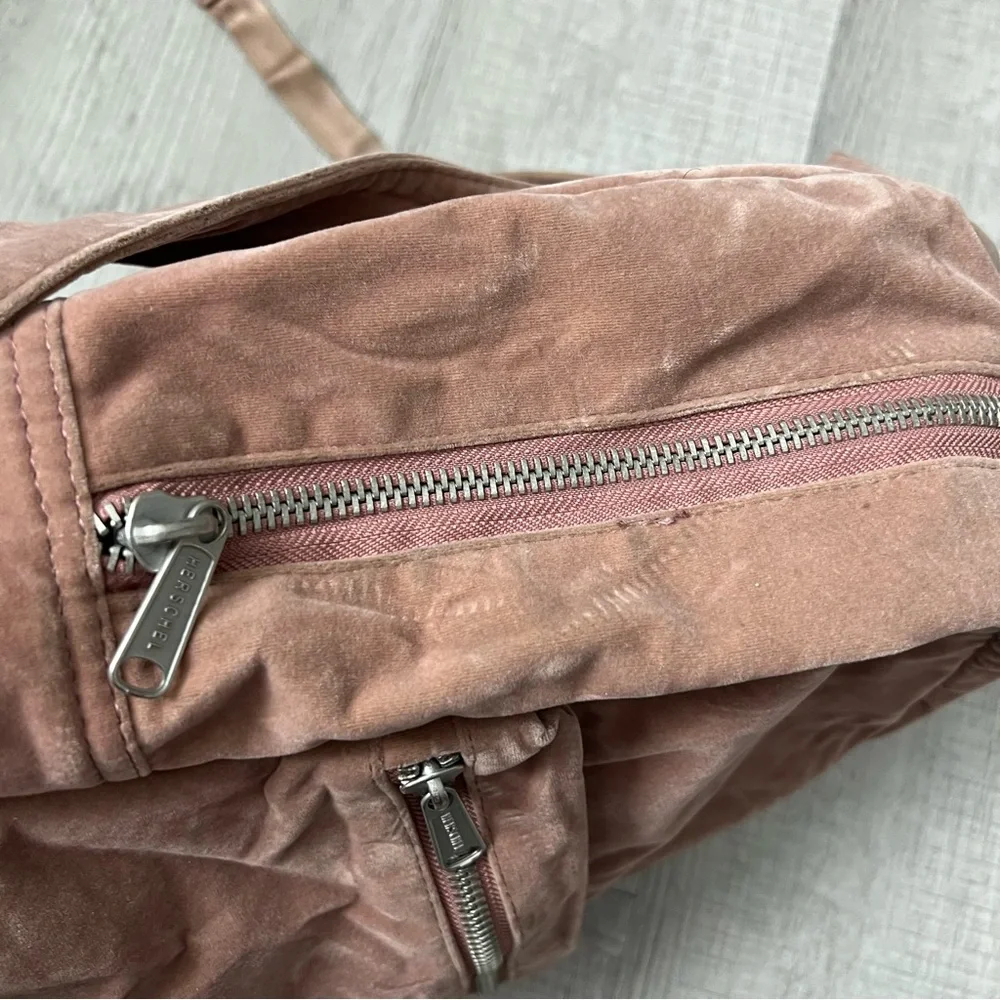 HERSCHEL Supply Co. Grove Velvet Backpack Dusty Pink